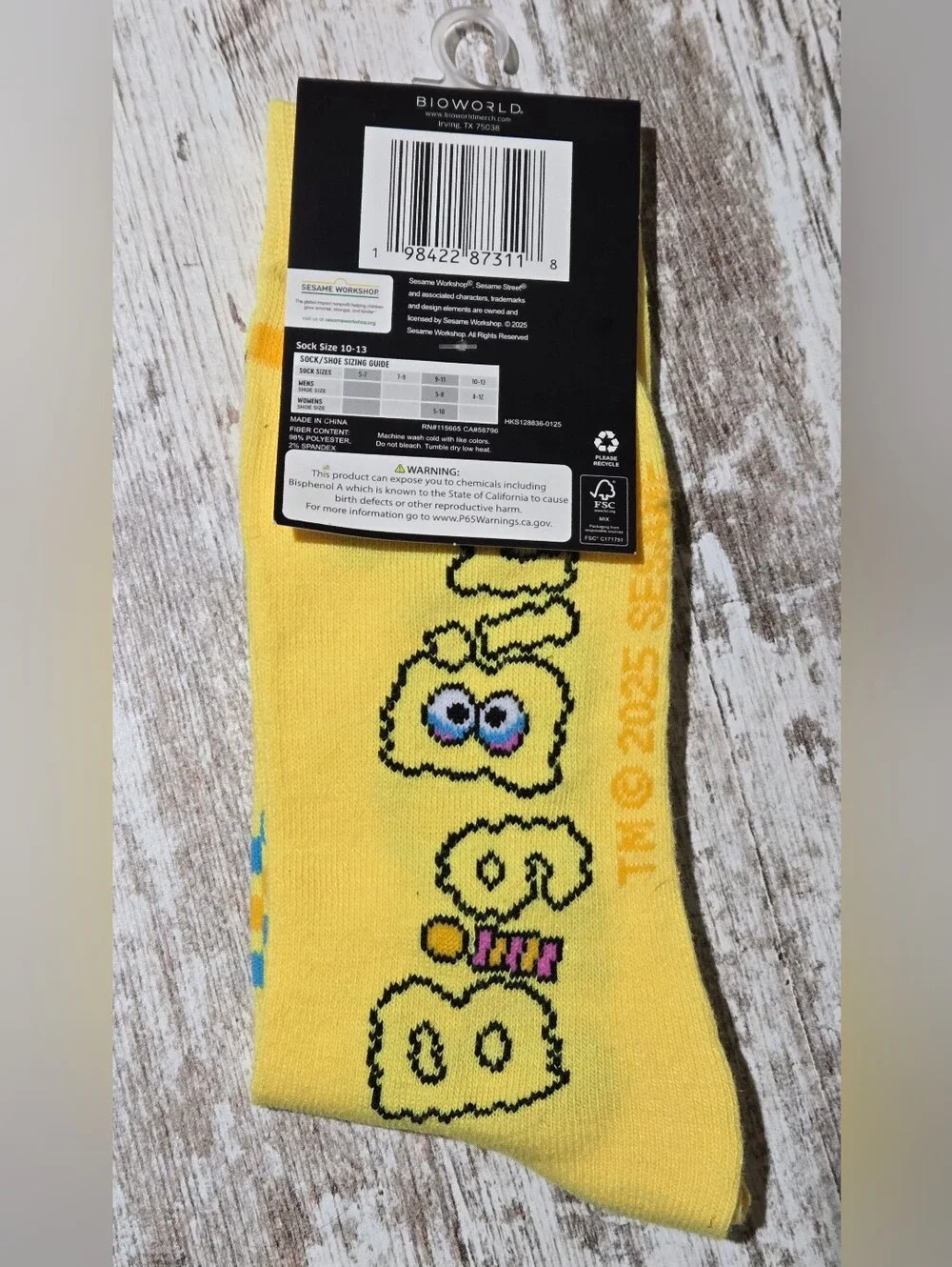 Sesame Street licensed sesame